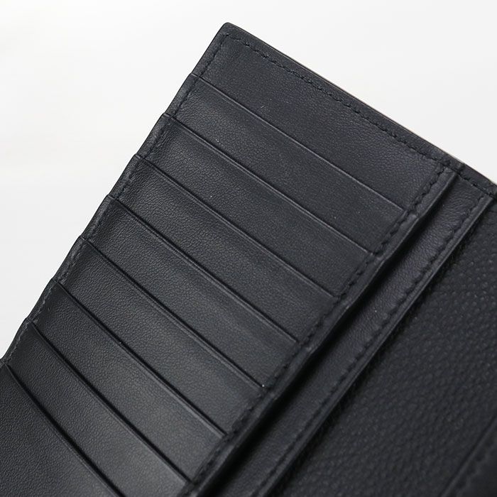 DIOR Gravity 2esbc002flg_h00n Long Wallet Bifold Leather Men's