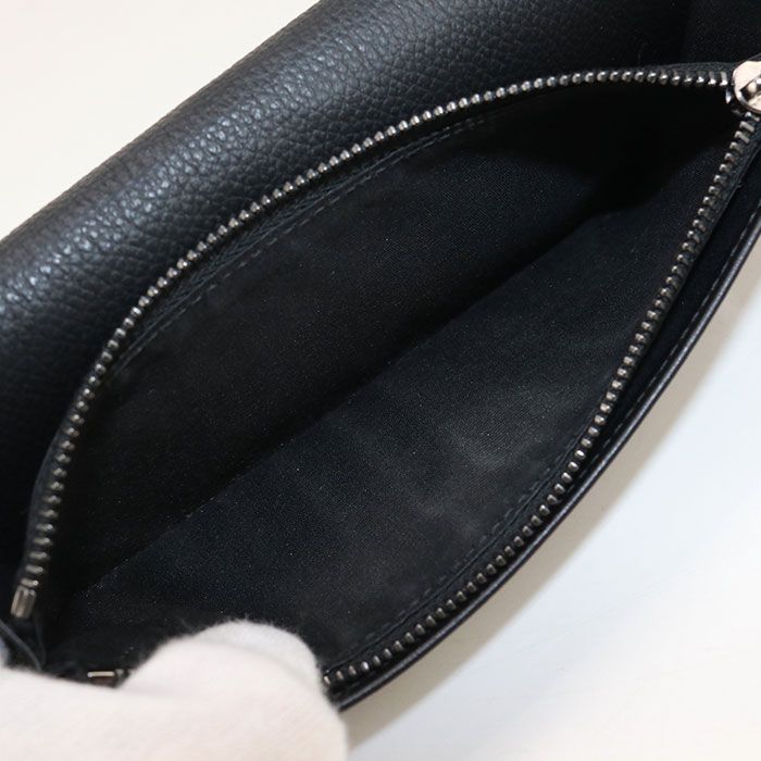 DIOR Gravity 2esbc002flg_h00n Long Wallet Bifold Leather Men's