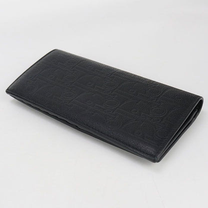DIOR Gravity 2esbc002flg_h00n Long Wallet Bifold Leather Men's