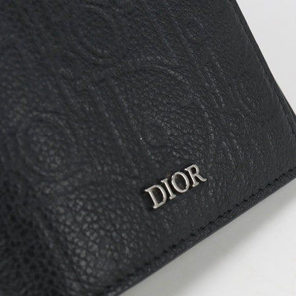 DIOR Gravity 2esbc002flg_h00n Long Wallet Bifold Leather Men's