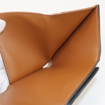 Celine 10i652ds3.04lu Trifold Wallet Triomphe Canvas Scuff Deuce