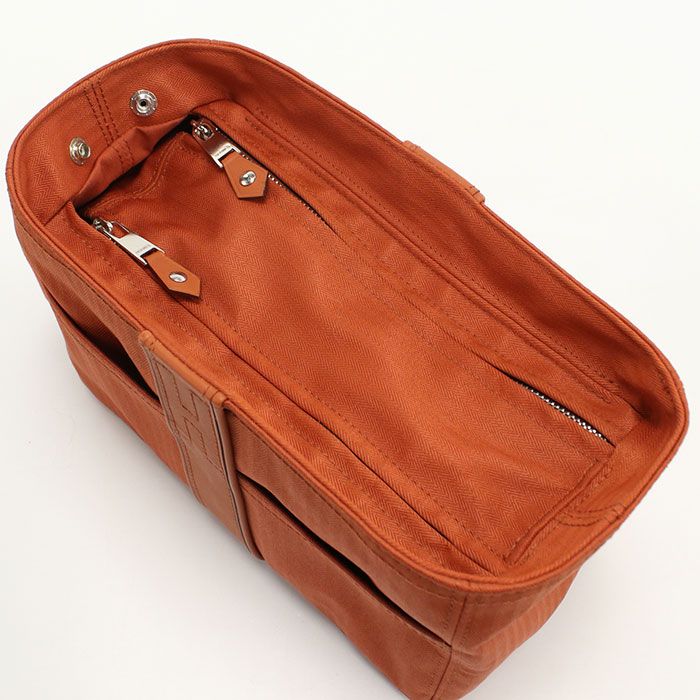 Hermes Second Cles Ched Toilette GM Acapulco Second Bag Twirl Chevron Unisex