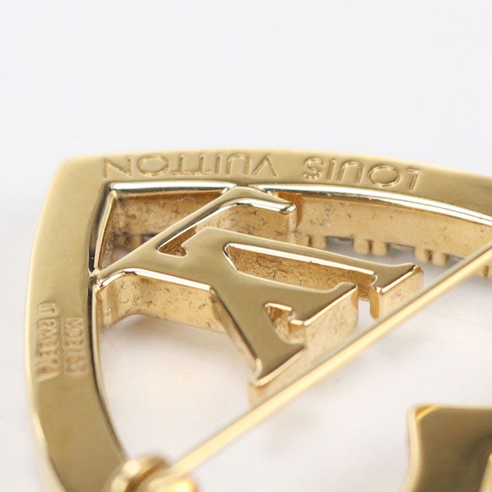 Louis Vuitton My LV Love M02163 Brooch Metal Ladies