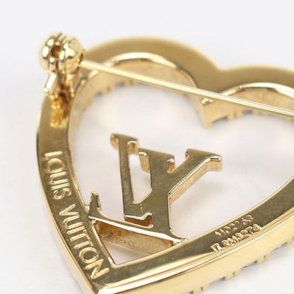Louis Vuitton My LV Love M02163 Brooch Metal Ladies