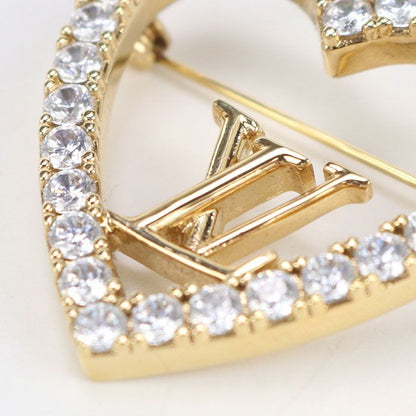 Louis Vuitton My LV Love M02163 Brooch Metal Ladies