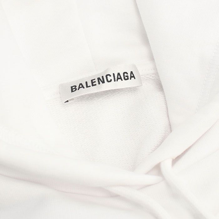 Balenciaga 578135 Tiv53 9040 Hoodie 100% Cotton Men's
