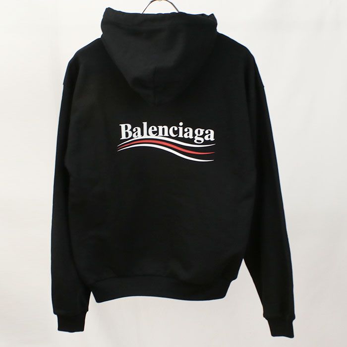 Balenciaga 556145 Tbv14 1000 Hoodie 100% Cotton Men's