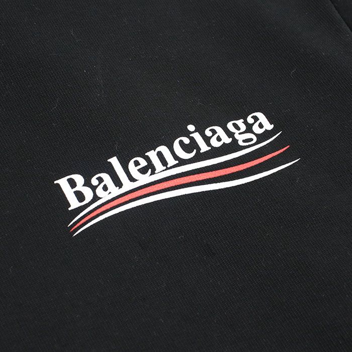 Balenciaga 556145 Tbv14 1000 Hoodie 100% Cotton Men's
