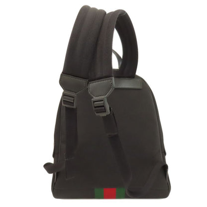 Gucci 630917 Sherry Line Backpack/daypack Nylon Canvas Women