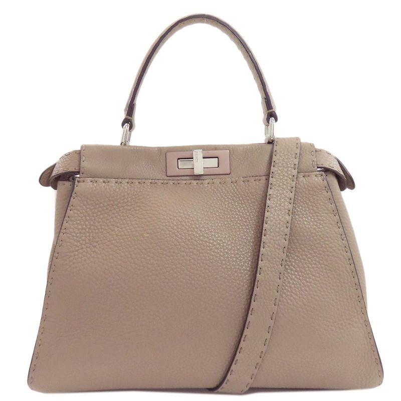 Fendi Peekaboo 2-way Handbag Calf Women