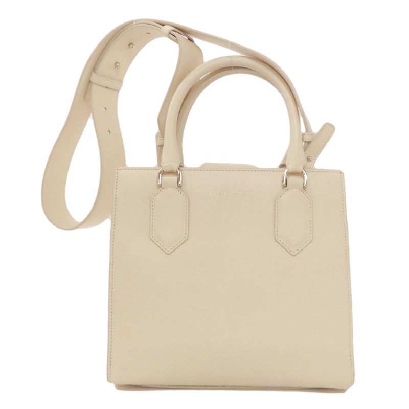 Bvlgari Logo 2WAY Handbag Calf Women