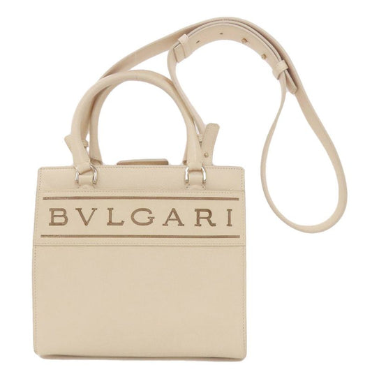Bvlgari Logo 2WAY Handbag Calf Women