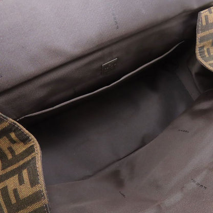 Fendi Zucca Pattern Handbag Canvas Women