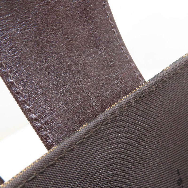 Fendi Zucca Pattern Handbag Canvas Women