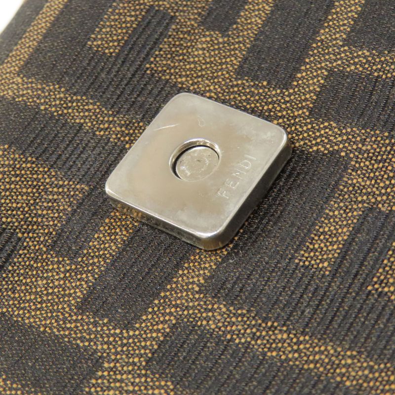 Fendi Zucca Pattern Handbag Canvas Women