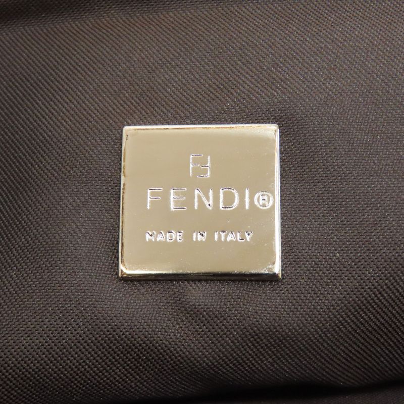 Fendi Zucca Pattern Handbag Canvas Women