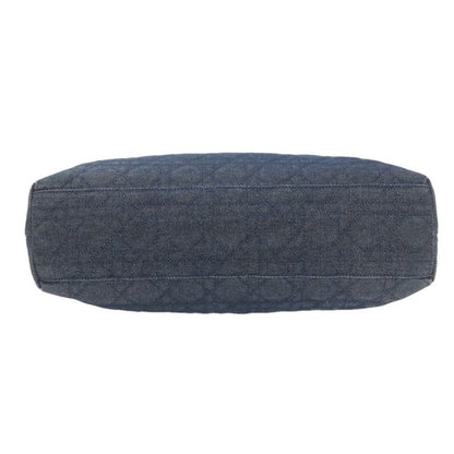 Christian DIOR Lady Dior Handbag Denim Women's