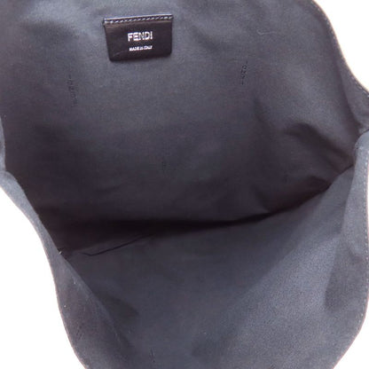 Fendi Logo Handbag Canvas Women