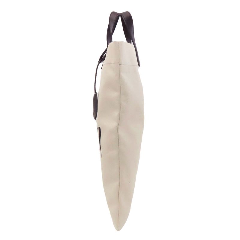 Fendi Logo Handbag Canvas Women