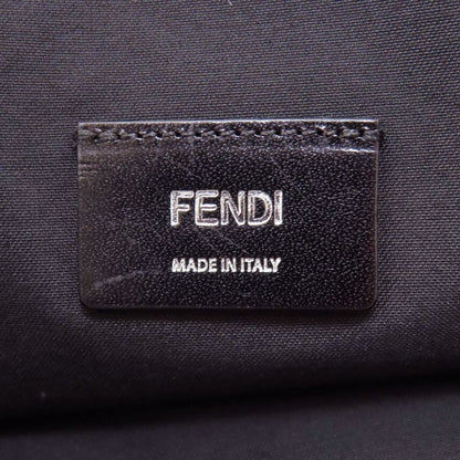 Fendi Logo Handbag Canvas Women