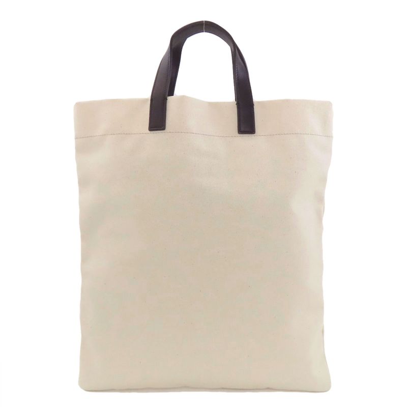 Fendi Logo Handbag Canvas Women