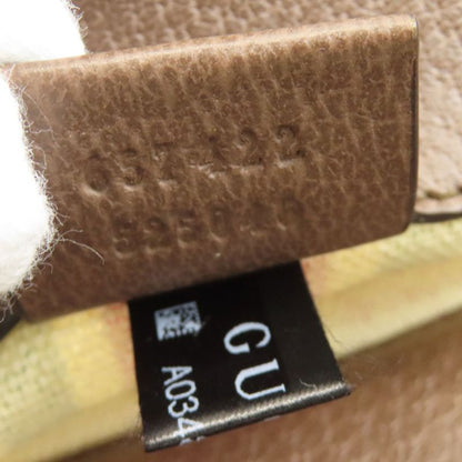 Gucci 657422 Sherry Line For Double Tote 2WAY Handbag Canvas Women