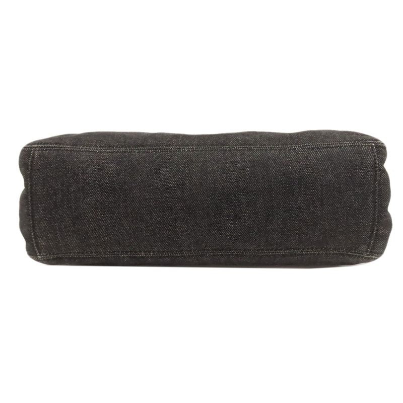 Chanel Coco Mark Tote Bag Denim Women