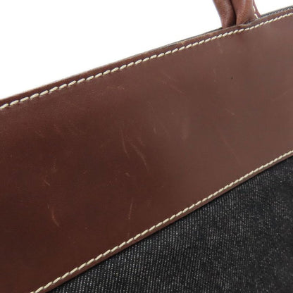 Chanel Coco Mark Tote Bag Denim Women