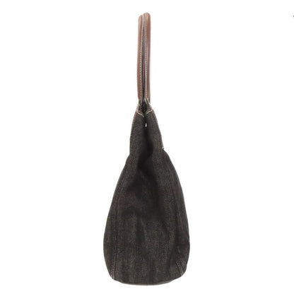 Chanel Coco Mark Tote Bag Denim Women