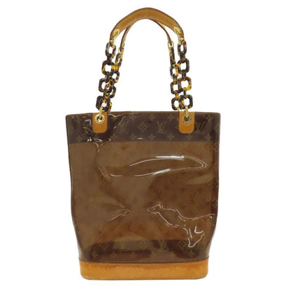 Louis Vuitton M92501 Cabas Ambre MM Tote Bag Vinyl Women
