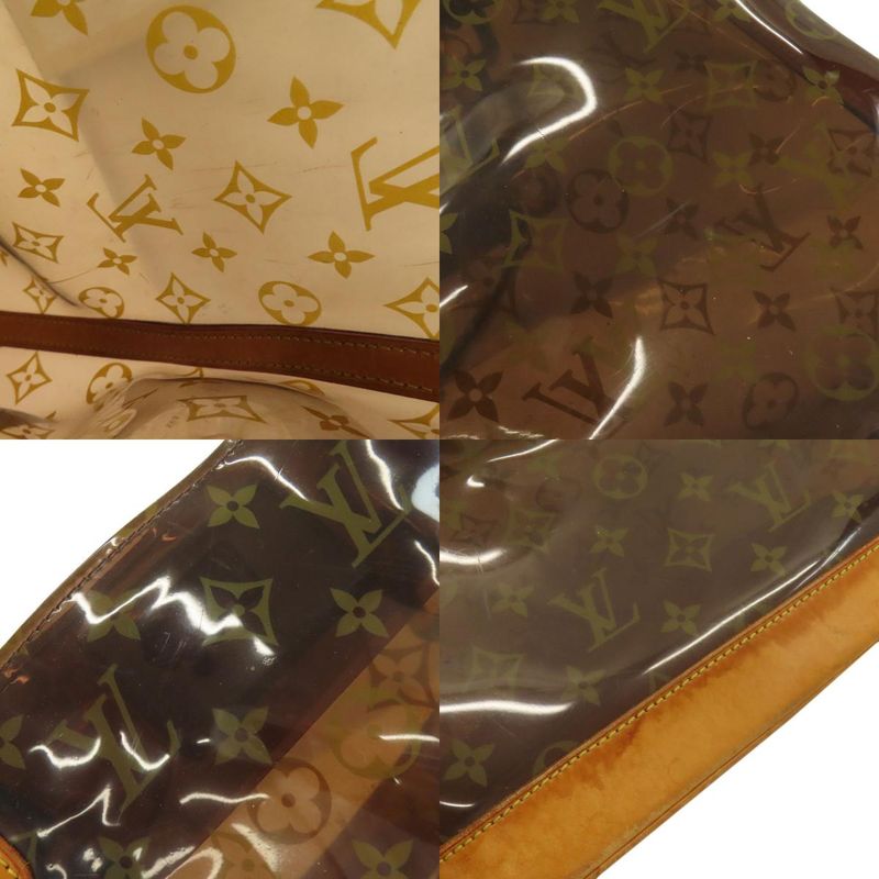 Louis Vuitton M92501 Cabas Ambre MM Tote Bag Vinyl Women