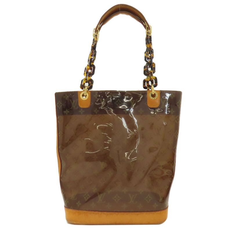 Louis Vuitton M92501 Cabas Ambre MM Tote Bag Vinyl Women