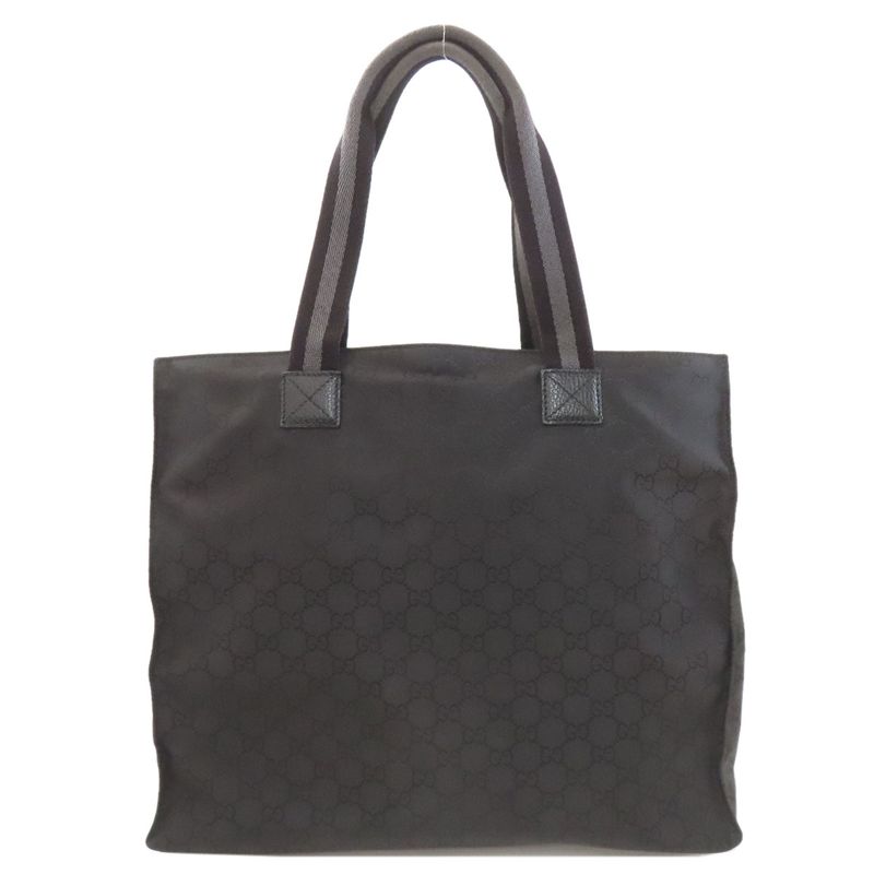 Gucci 449178 Outlet GG Tote Bag Nylon Canvas Women