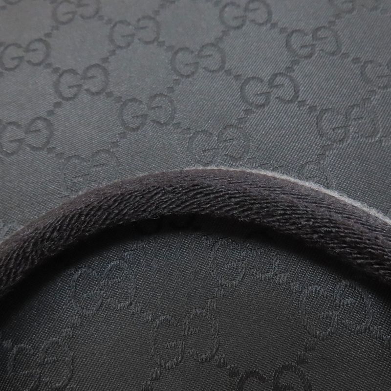 Gucci 449178 Outlet GG Tote Bag Nylon Canvas Women