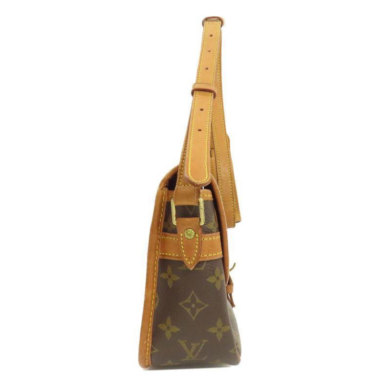 Louis Vuitton M42250 Sologne Shoulder Bag Monogram Canvas Women