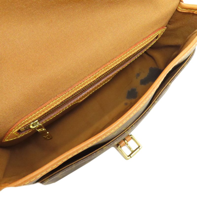 Louis Vuitton M42250 Sologne Shoulder Bag Monogram Canvas Women