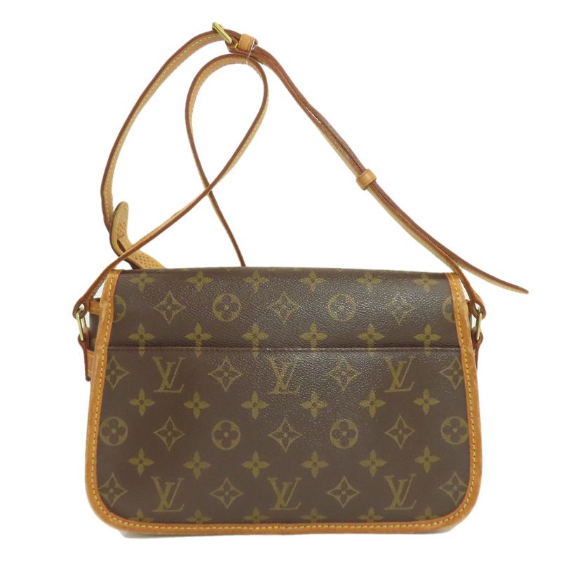 Louis Vuitton M42250 Sologne Shoulder Bag Monogram Canvas Women