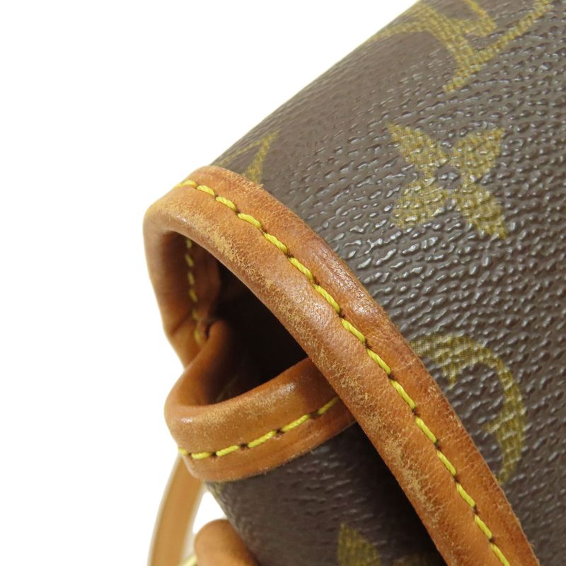 Louis Vuitton M42250 Sologne Shoulder Bag Monogram Canvas Women