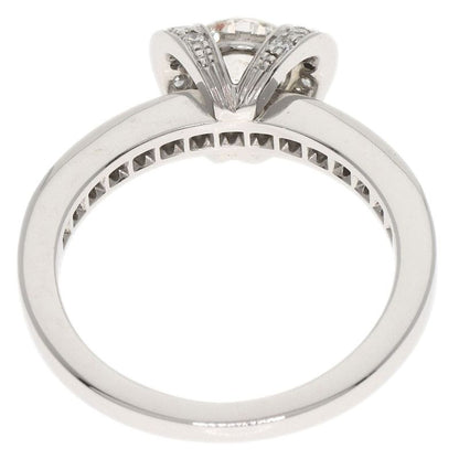Tiffany & Co Ribbon Diamond I-vvs1-ex Ring Pt950 Ladies