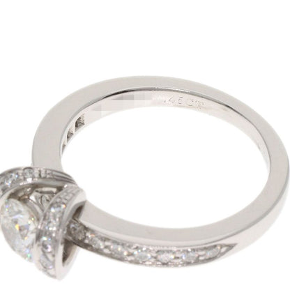 Tiffany & Co Ribbon Diamond I-vvs1-ex Ring Pt950 Ladies
