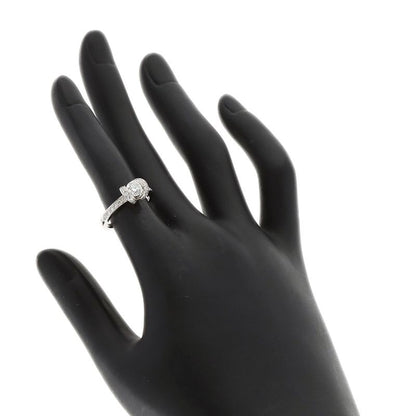 Tiffany & Co Ribbon Diamond I-vvs1-ex Ring Pt950 Ladies