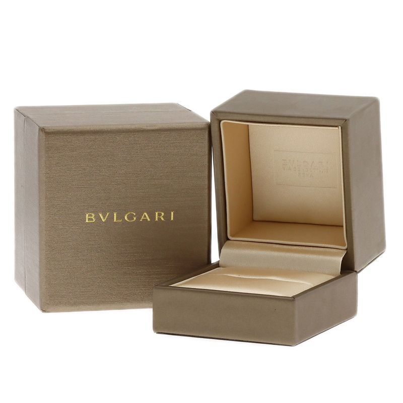 Bvlgari Bulgari DIVA Dream Flower Diamond Ring And Ring 18K White Gold Ladies