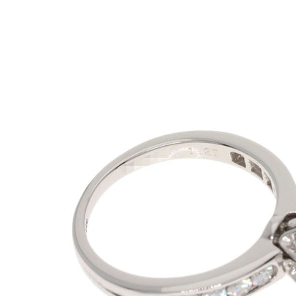 Tiffany & Co Solitaire Diamond G-vvs2-vg Ring Pt950 Ladies