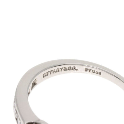 Tiffany & Co Solitaire Diamond G-vvs2-vg Ring Pt950 Ladies