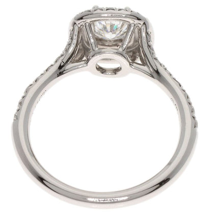 Tiffany & Co Soleste Cushion Cut Diamond E-vvs2-ex Ring Pt950 Ladies