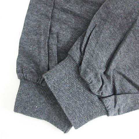 Christian DIOR Sports Polo Shirt Long Sleeves Cotton M Gray *EKM