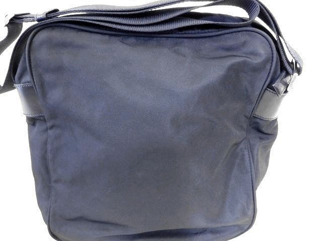 Prada Shoulder Bag - Nylon Black Crossbody Triangle Logo Plate Men Women □ 7K