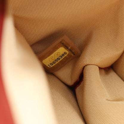 Chanel Shoulder Bag Bias Stitch Red Lambskin Bias Stitch Chain Shoulder Women