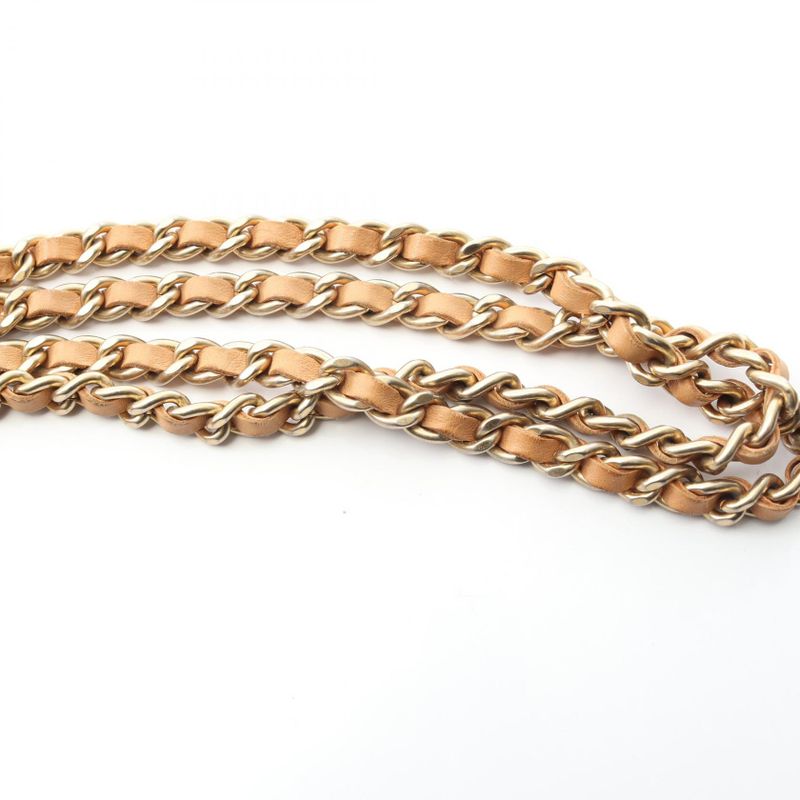 Chanel Shoulder Bag Bias Stitch Red Lambskin Bias Stitch Chain Shoulder Women