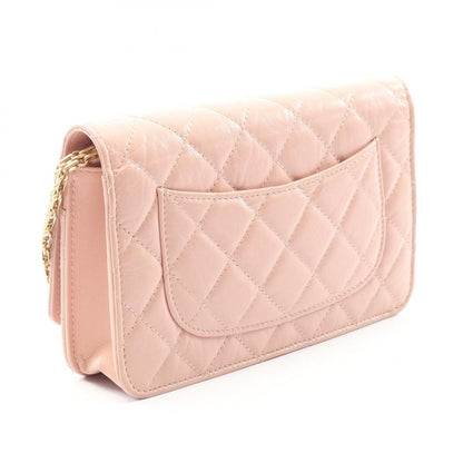 Chanel Shoulder Bag 2.55 Matelasse Light Pink Leather 2.55 Matelasse Chain